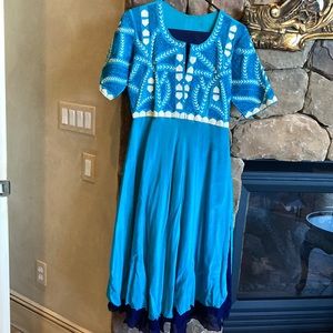 Chooridar suit with chunni